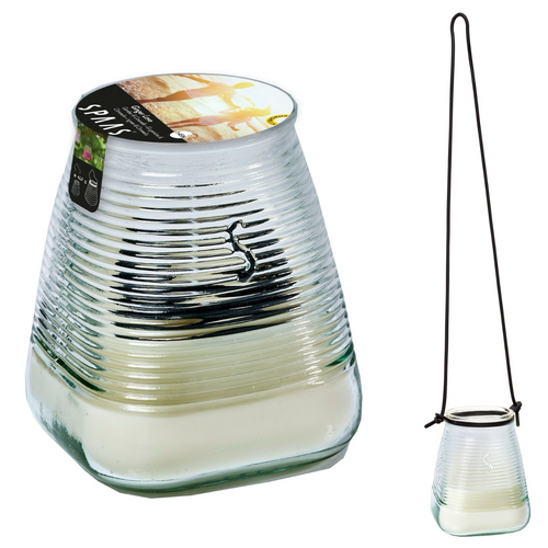 Spaas Duftkerze Outdoor „Ginger Love“ – Ingwer & Citronella, 10 cm